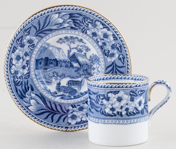 Coffee Can and Saucer c1910